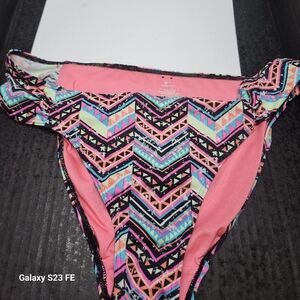 Victoria's Secret Multicolor Chevron Bikini Bottom